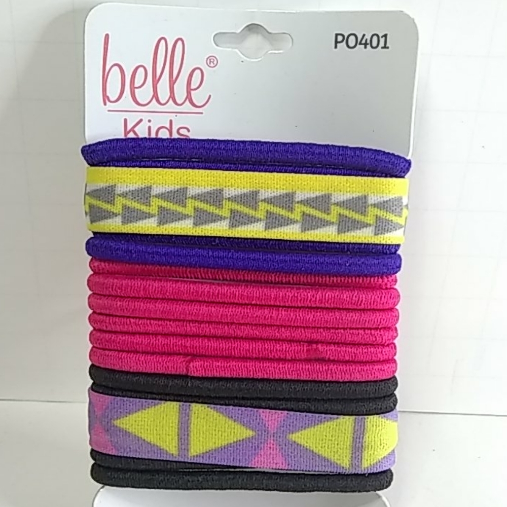 Belle Kids Headwraps, Poney O's and Hair Ties - Picture 2 of 11